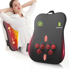 Wivikaz walking back massager in use on sofa for full-back kneading and comfort