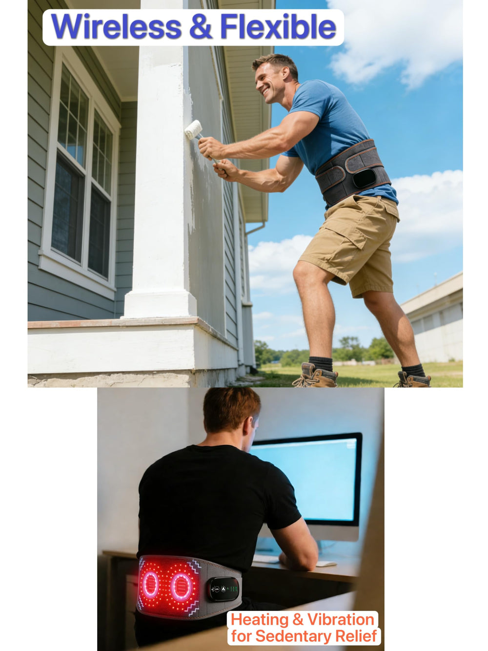 WOESKCEAR smart touchscreen makes heat therapy easy for all users