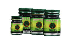 WOFO authentic green herbal balm 50g jar front view for post-activity comfort