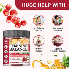WOGORGT Gummies with cranberry extract for urinary comfort support.