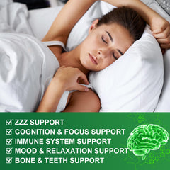 WOGORGT GABA chamomile blend capsule image for serene evenings.