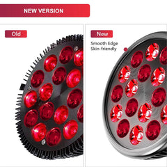 Wolezek LED red light lamp on a tilt adjustable stand for precise positioning.