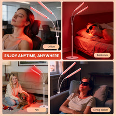 Wolezek multi-scene use makes at-home light therapy convenient and gift-ready.