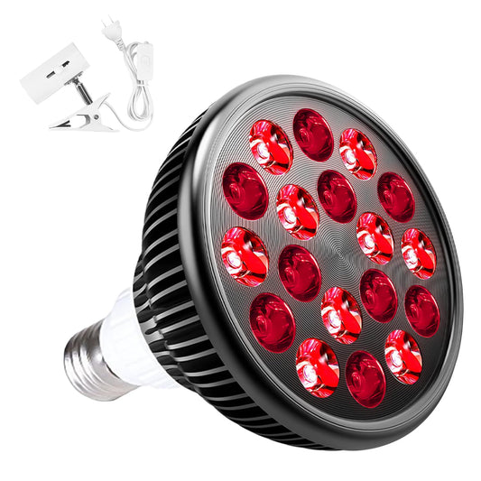 wolezek red light therapy lamp front view for at-home use.