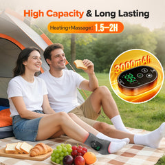 WoloyHeatie foot massager independent motors highlight targeted relief