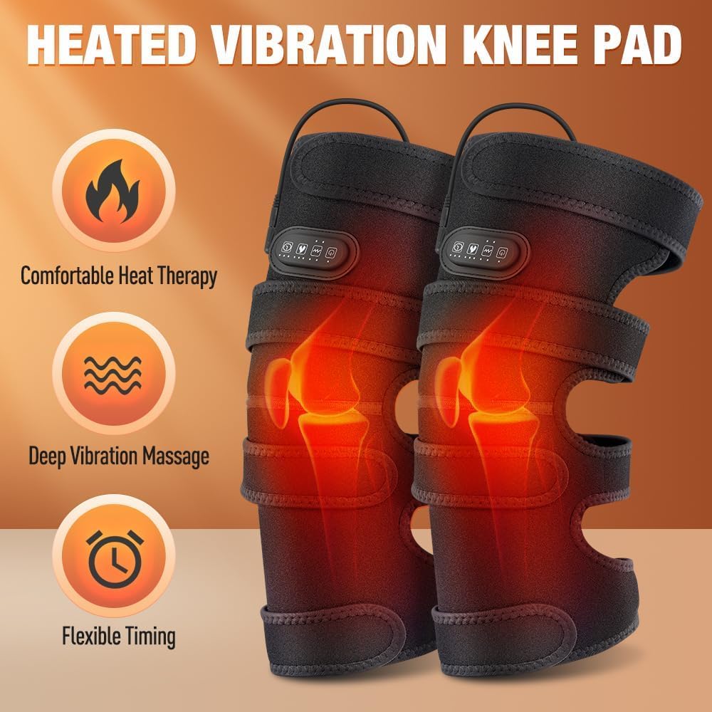 WoloyHeatie knee massager control-panel for universal accessibility