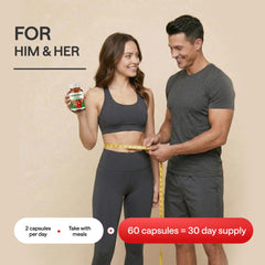 Bottle pour of Wonder Family berberine capsules for daily intake