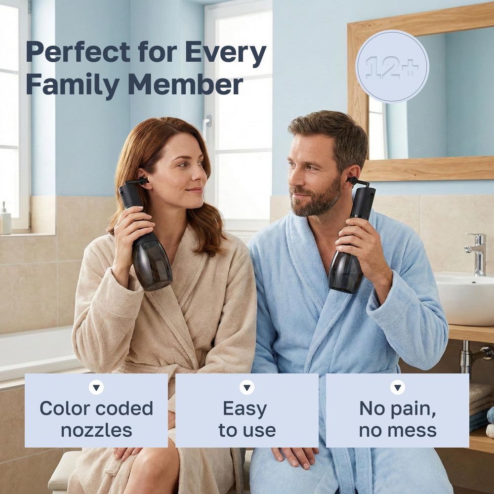 Wonder Family IPX7 waterproof design enables easy rinsing after use.