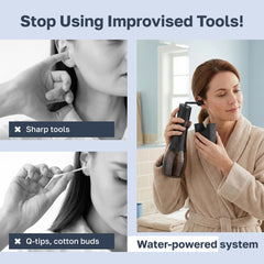 Wonder Family two jet tips provide targeted cleaning with controlled bursts.