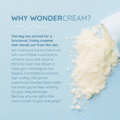 WONDERCOW coconut milk powder adds rich, dairy-free creaminess