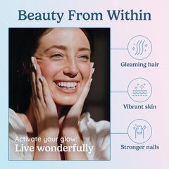 WonderCow collagen hyaluronic acid focus highlights hydration and elasticity.