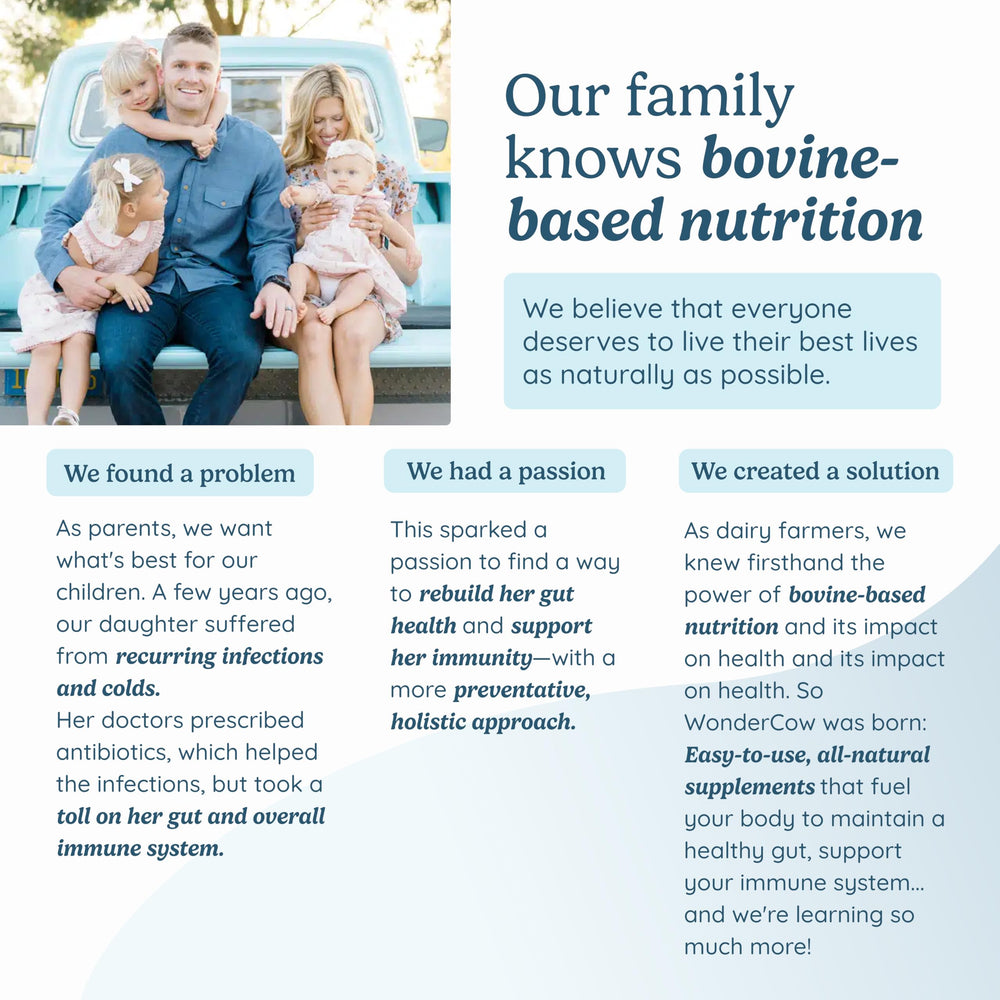 WonderCow usa-sourced-colostrum-closeup highlights ethical sourcing and purity.