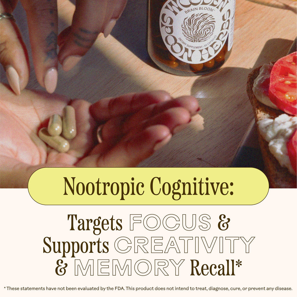 Wooden Spoon Herbs Rosemary leaf image underscores rosemary's cognitive support