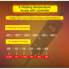WOOLALA heated cushion pocket enables effortless hand warming.