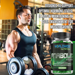 Worldwide Nutrition Anabolic Accelerator in daily routine promoting steady energy