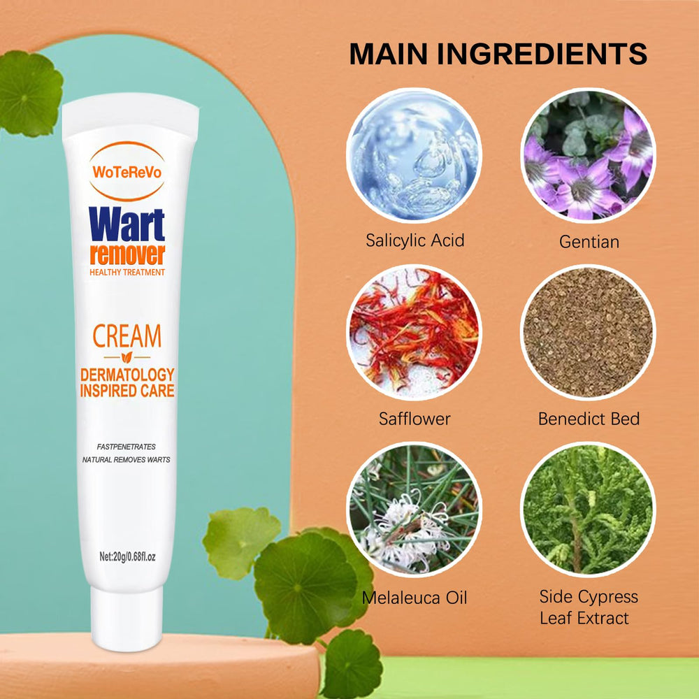 WoTeReVo salicylic acid ointment tube ready for precise application.