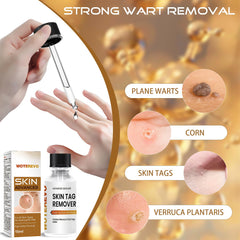 WoTeReVo wart remover tube cap shown for secure storage and easy use.