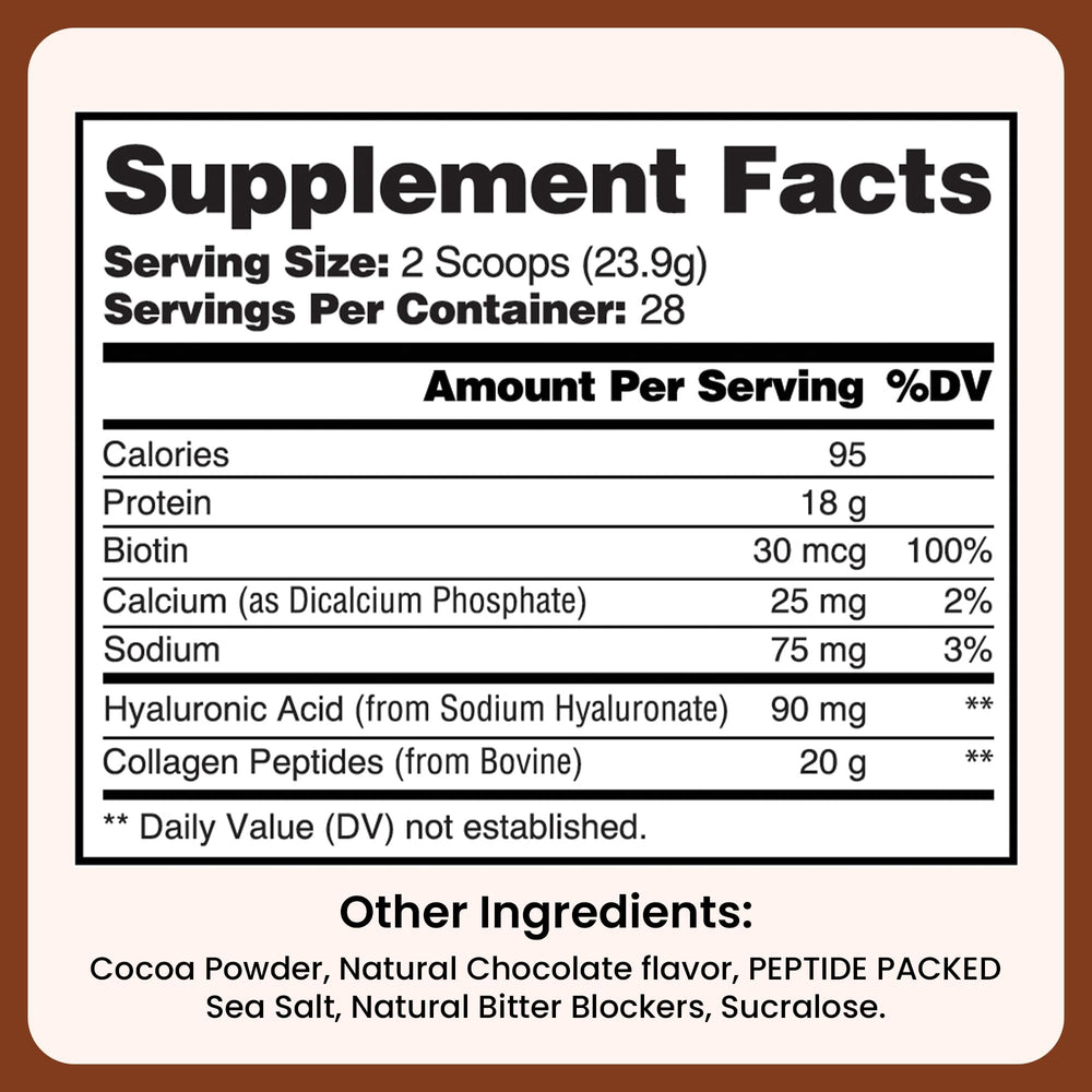 Wound Care Plus collagen powder chocolate glass-milk depicts a delicious coffee or smoothie blend.