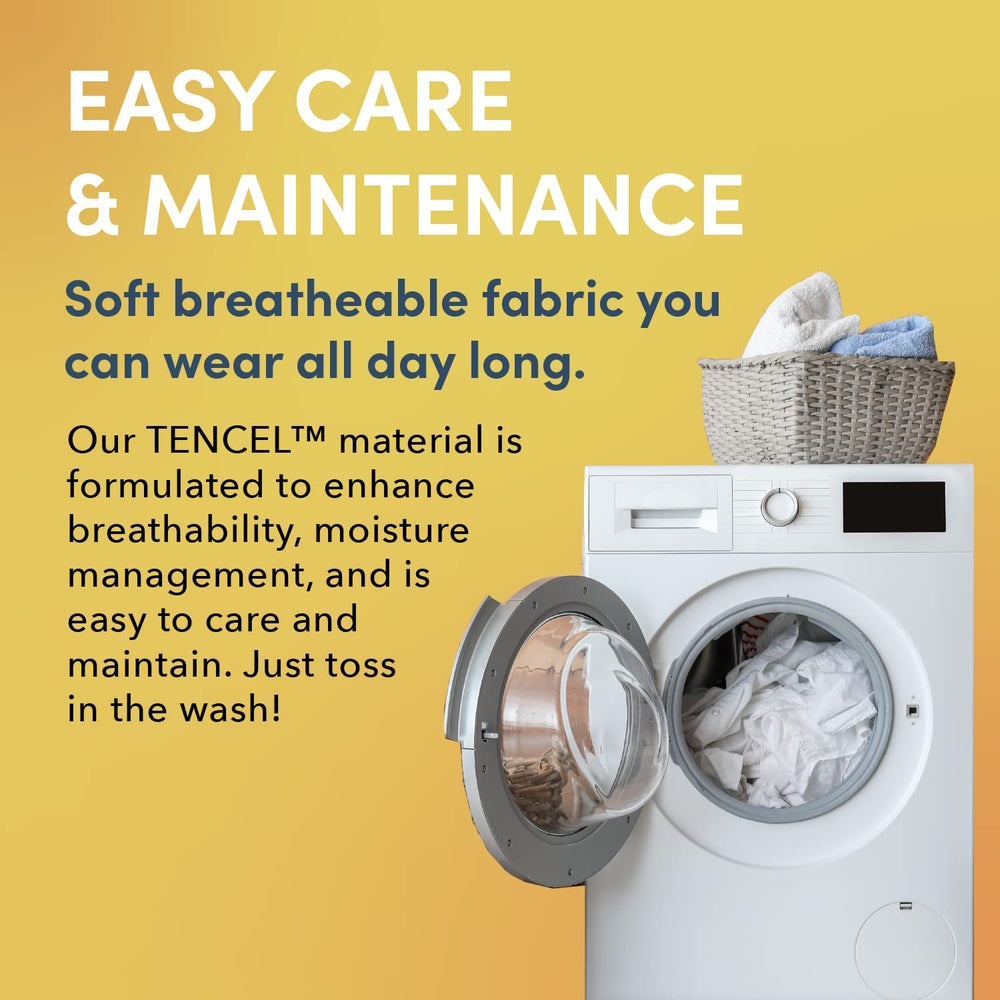 Wrap-E-Soothe care and maintenance, machine-wash friendly.