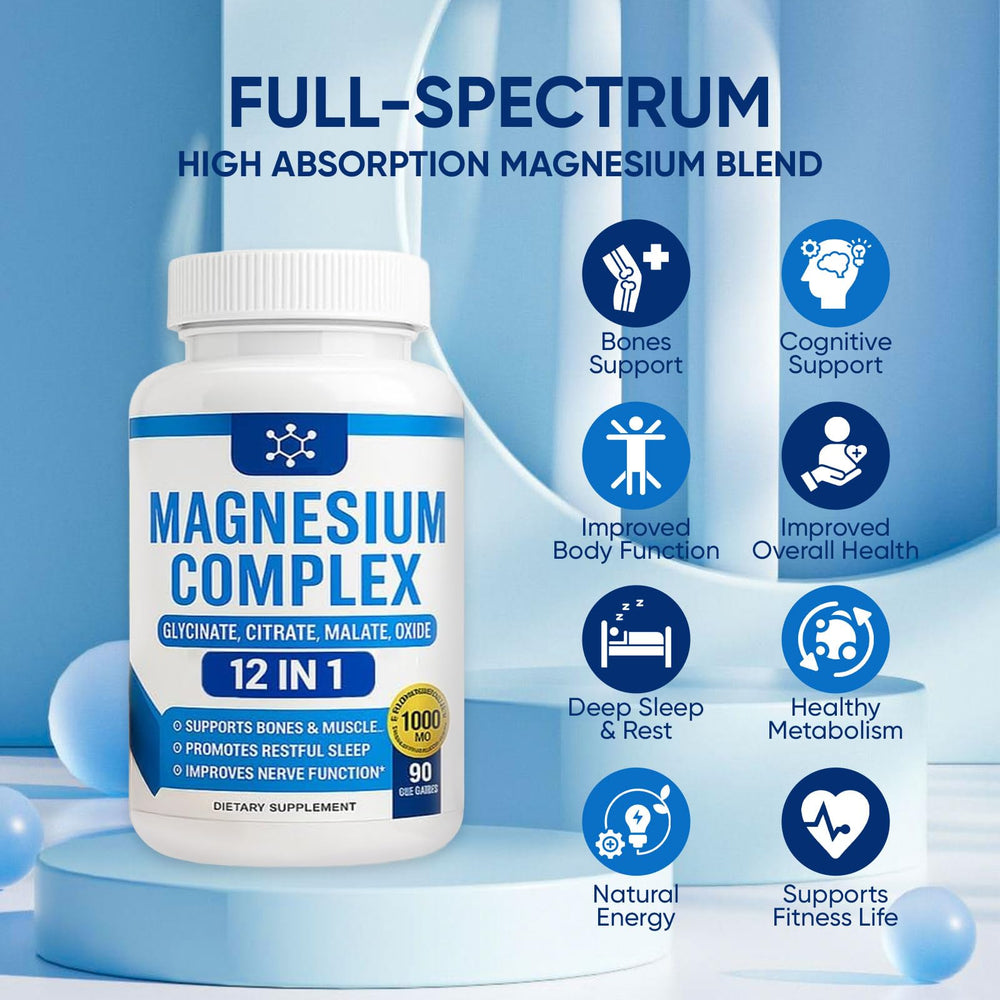WSJAWH Nutrapure Magnesium Complex label outlines 12-in-1 magnesium forms