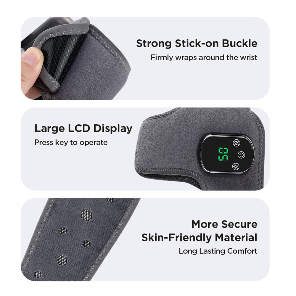 WUAXYBM cordless massager powered by built-in rechargeable battery.