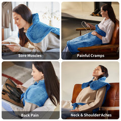 WUGE heating pad controller remote enables precise, easy temperature adjustments.