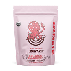 Wunderground Brain Wash pouch front view for easy daily focus on the go.