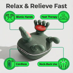Wuxiivee heat therapy feature adds warmth for comfortable sessions.