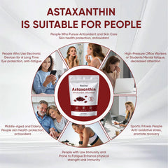 Wvnscl Rovina Astaxanthin capsules closeup with smooth texture