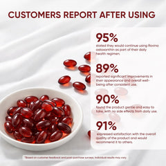 Wvnscl Rovina Astaxanthin label closeup displaying 12 mg per softgel