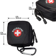 WWILKEN belt pouch clipped to gear with carabiner