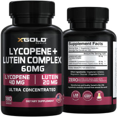 X Gold Health vegan clean-label packaging showcasing allergen-free formula.