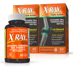X Ray Dol Triple Action Joint Health bottle with tablets for cartilage support and joint comfort