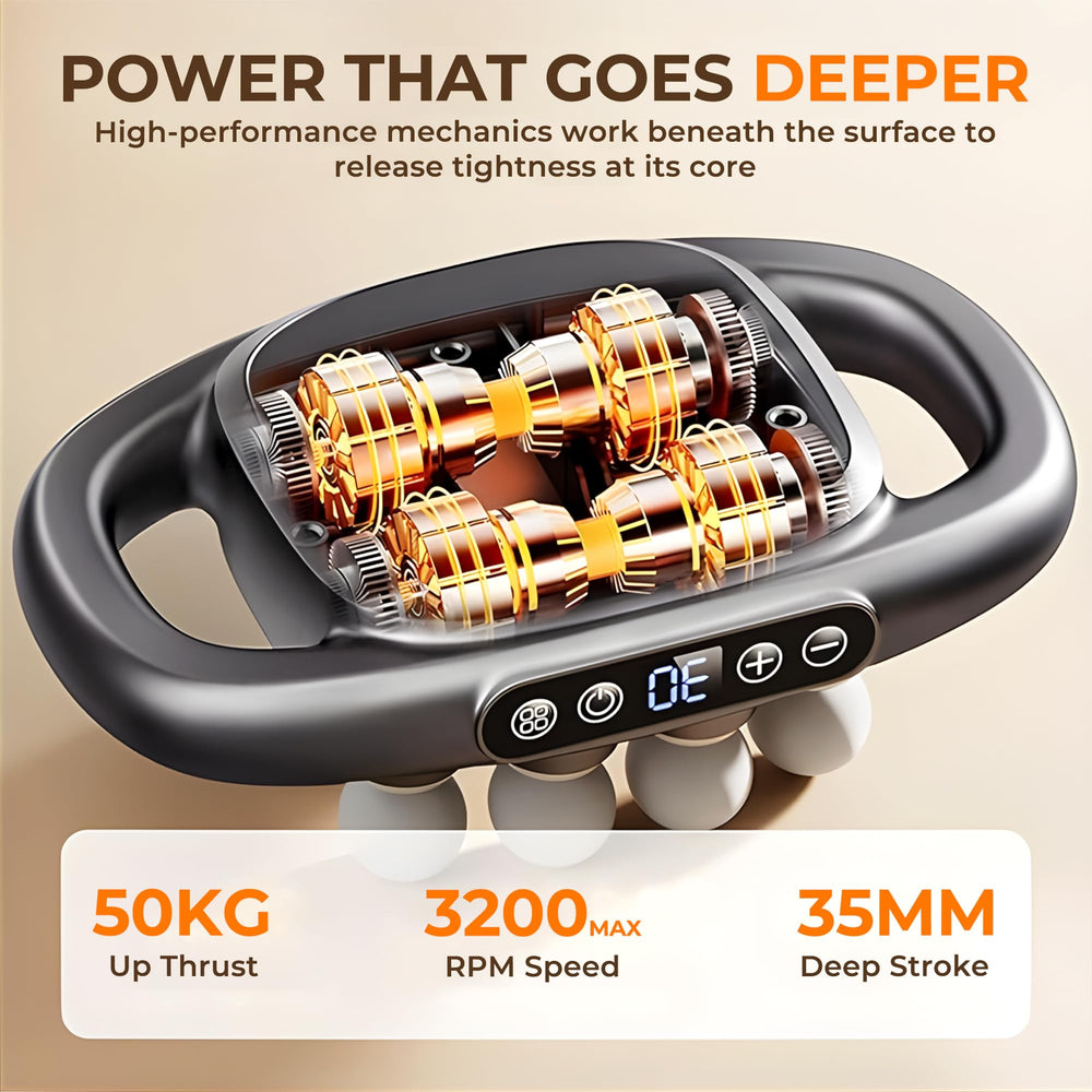 Xamford 2026 massager targets back, legs, and hips for smoother mobility.