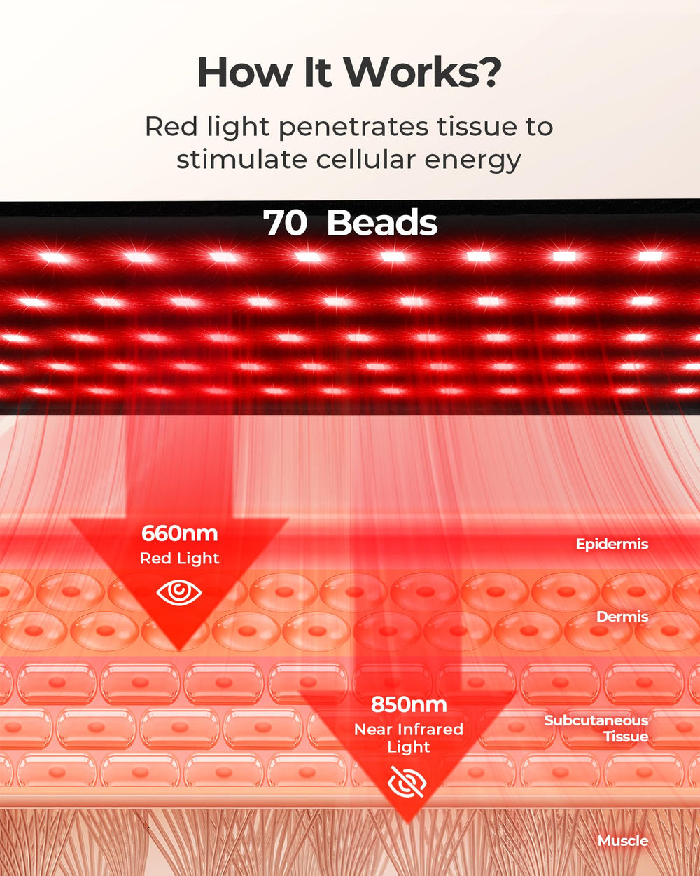 XASLA pulse mode at 10Hz for dynamic light therapy effects.