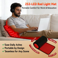 Xefinic upgraded 24x12 light pad for legs and joints at home.