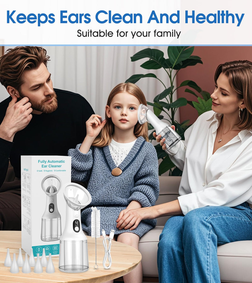 XIAOJINYU reusable ear wax removal system promotes hygienic care at home