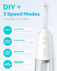 Cordless design of XIENORTINM enables portable nasal rinsing