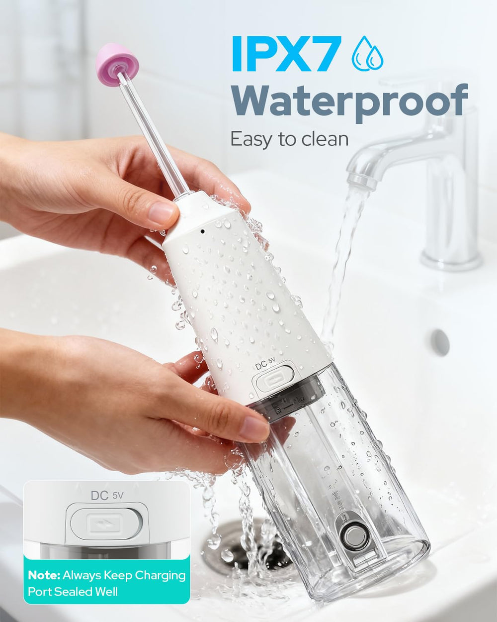 DIY mode lets you customize rinse pressure on XIENORTINM