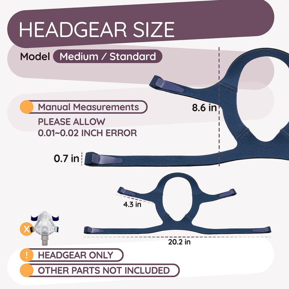 Ximoon Quattro FX CPAP strap with durable construction for longevity