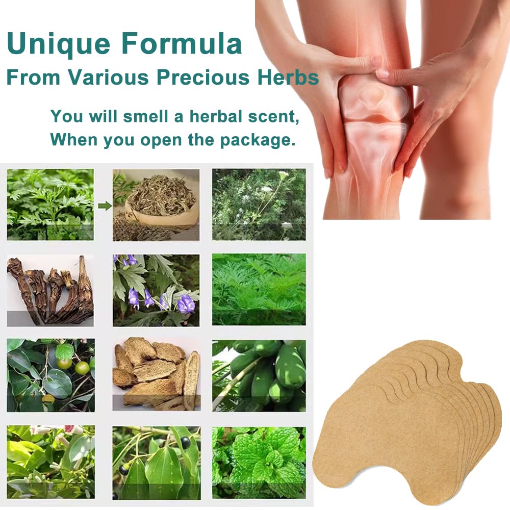 XINANDYAO knee patch helps reduce stiffness with mugwort warmth.