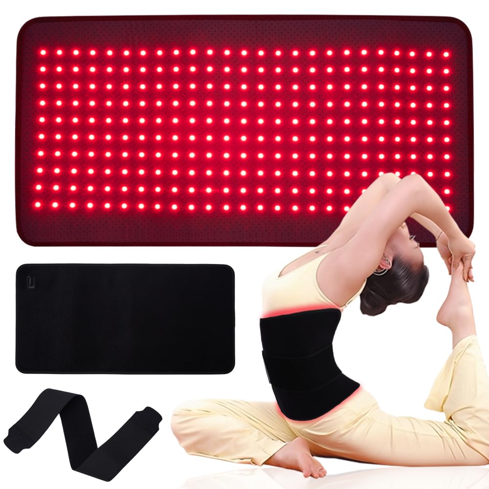 Xinheyie red light therapy pad gift-ready packaging.
