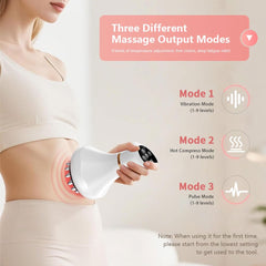 Xpudding massager with rechargeable battery for portable wellness sessions.