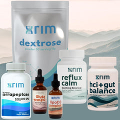 xrim front packaging shot emphasizing natural ingredients and quality.