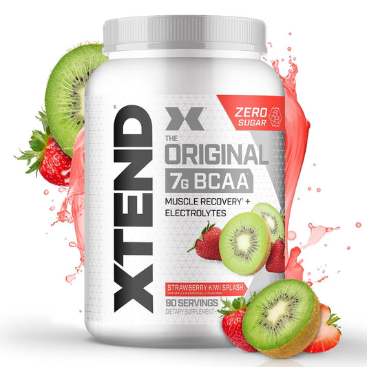 Xtend Original BCAA bottle being poured for a hydration-focused recovery