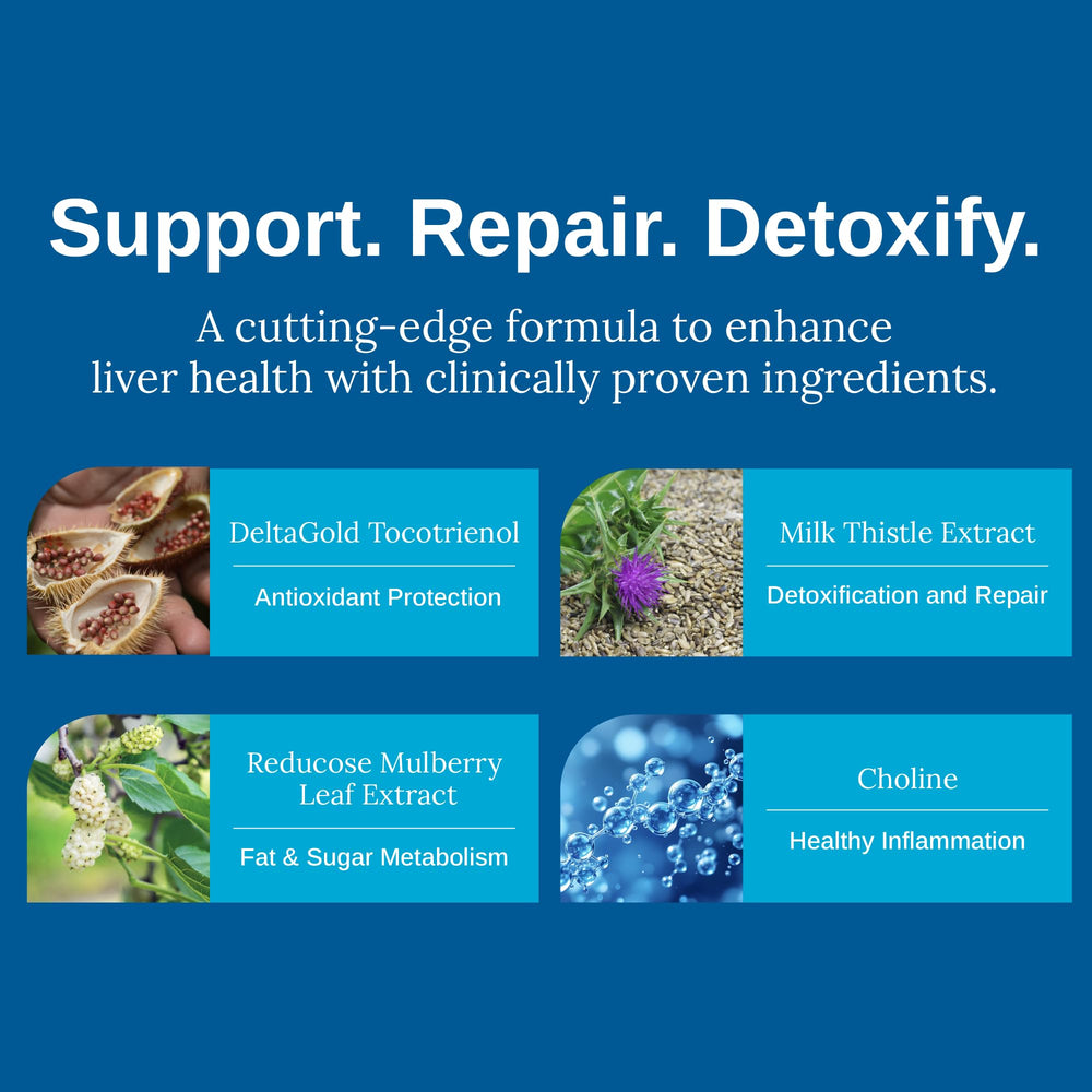 Xtendlife Total Liver Care deltagold tocotrienols capsules suggest strong antioxidant protection.