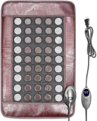 XUYU far infrared heating pad targeting back and shoulders for comforting warmth.
