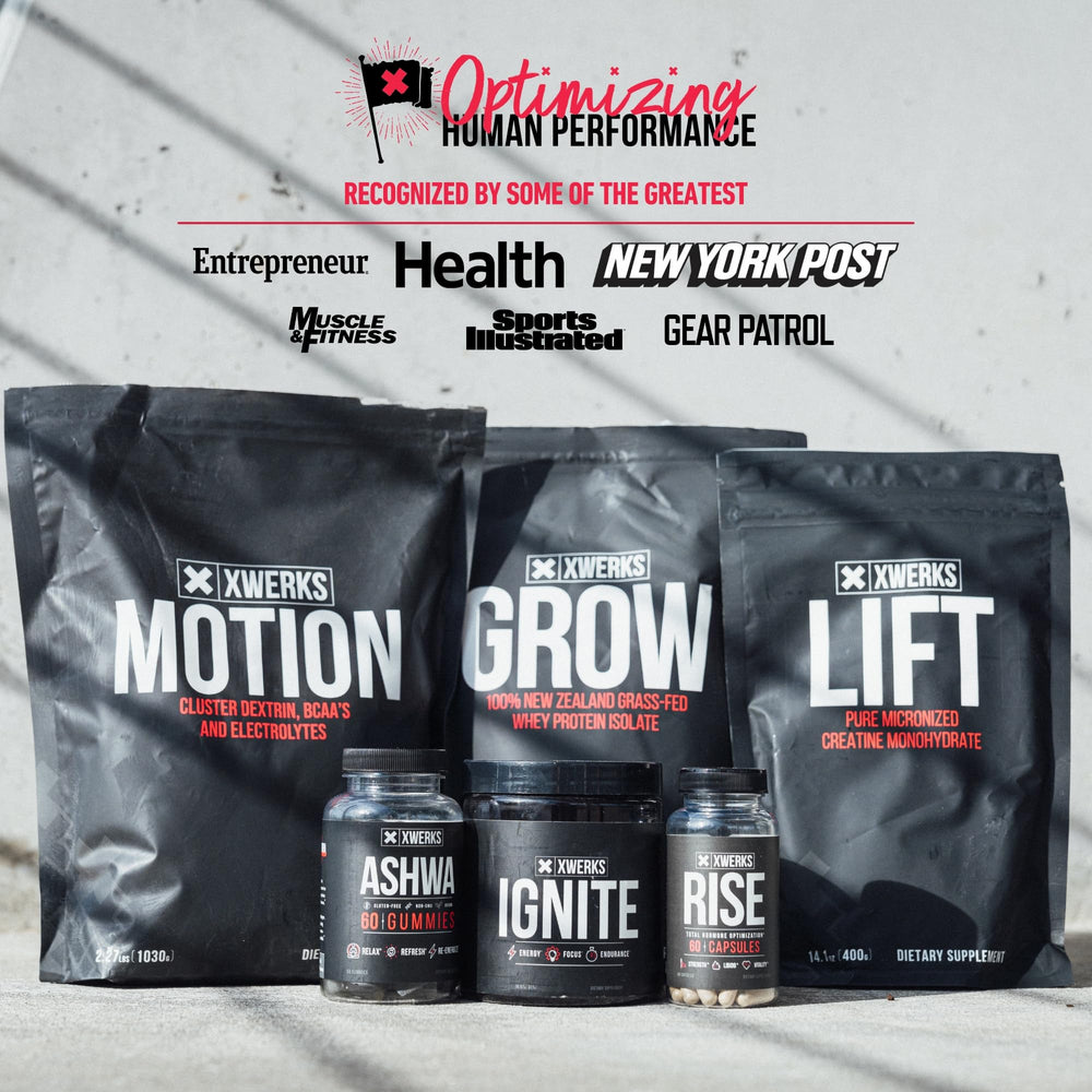 Xwerks Lift creatine monohydrate supports reliable daily performance.