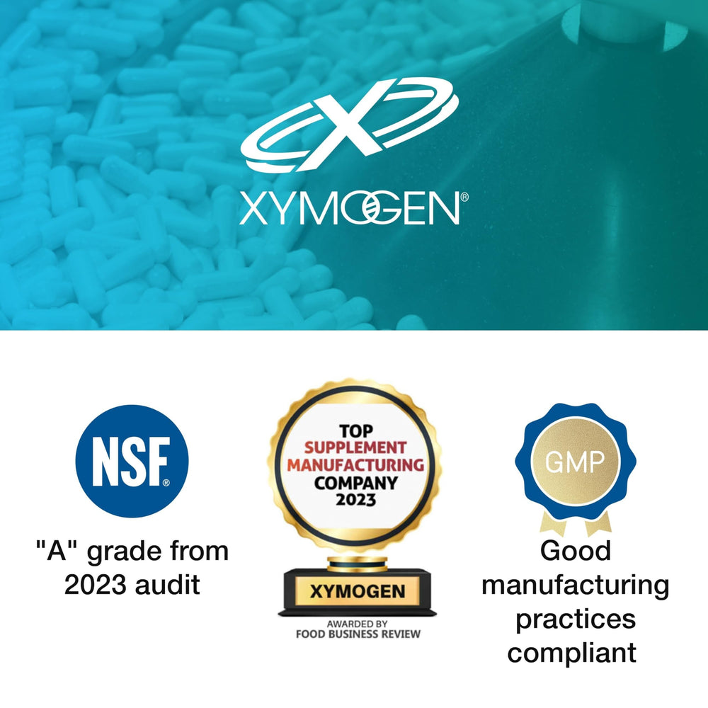 XYMOGEN IG 26 Plus DF vanilla powder with smooth flavor and dairy-free base.