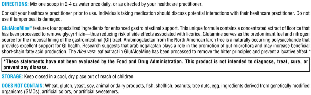 XYMOGEN arabinogalactan powder in the formula